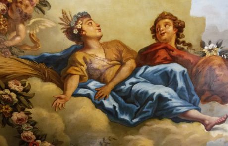 Hotel Vanden Mersche mural restoration and conservation