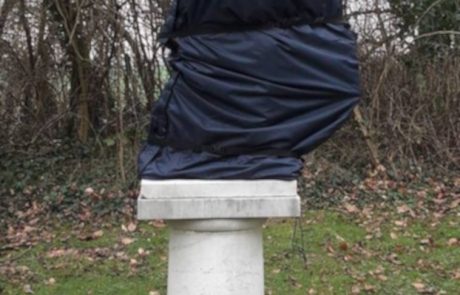 Winter protection post conservation of stone sculpture